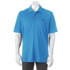 Men's Pebble Beach Classic-fit Textured Performance Golf Polo, Size: Medium, Blue Other