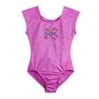 Girls 4-14 Jojo Siwa By Danskin Rhinestone Bow Dance Leotard, Size: Xs, Purple