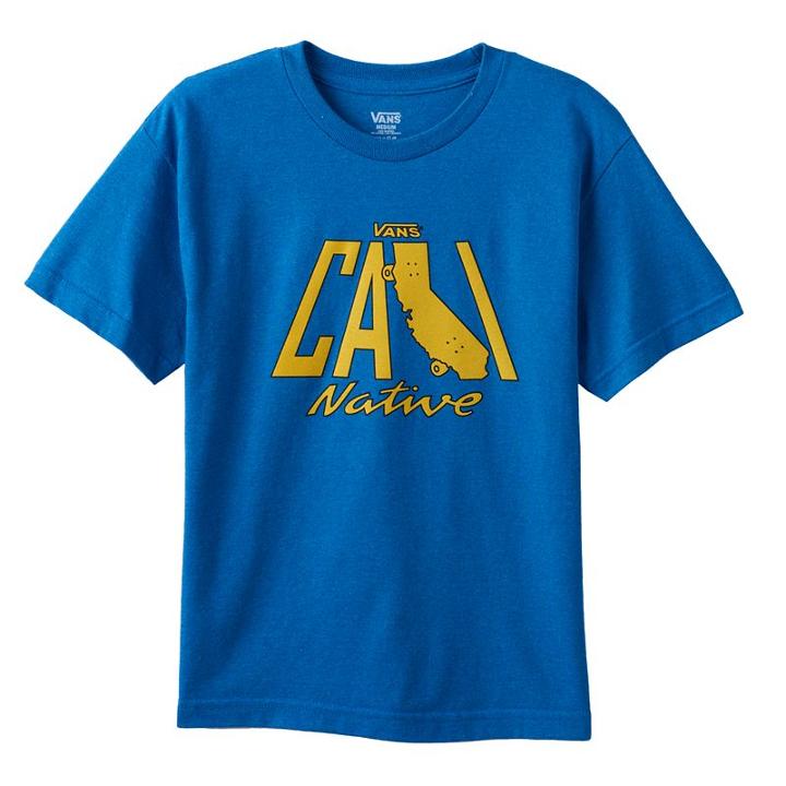 Boys 8-20 Vans Cali Native Tee, Boy's, Size: Large, Dark Blue