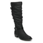 Sonoma Goods For Life&trade; Draw Women's Knee High Boots, Size: Medium (9), Black