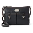 Chaps Carlene Crossbody Bag, Women's, Black