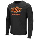 Men's Campus Heritage Oklahoma State Cowboys Logo Long-sleeve Tee, Size: Large, Dark Grey