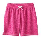 Girls 7-16 & Plus Size So&reg; Slubbed Soft Midi Shorts, Girl's, Size: 7-8, Brt Pink