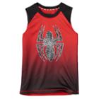 Boys 4-7x Marvel Hero Elite Series Spider-man Collection For Kohl's Ombre Tank Top, Boy's, Size: 7, Med Red