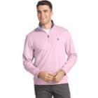 Big & Tall Izod Advantage Regular-fit Performance Quarter-zip Fleece Pullover, Men's, Size: 2xb, Med Pink