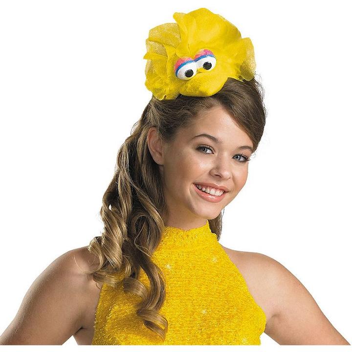 Adult Sesame Street Big Bird Costume Headband, Yellow