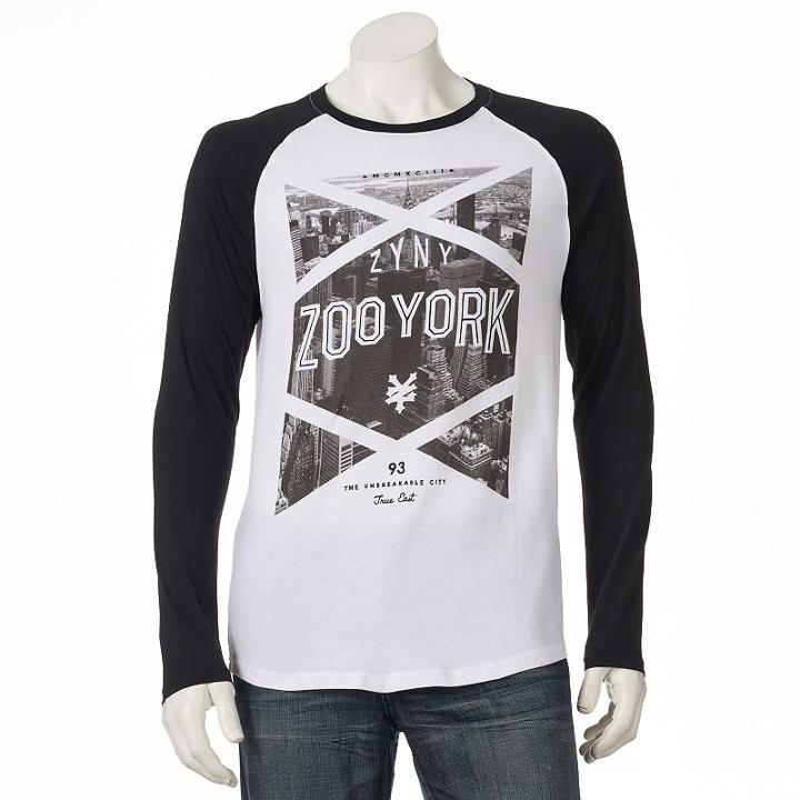 Men's Zoo York Unbreakable City Tee, Size: Small, White