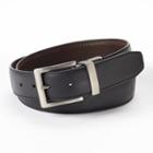 Dickies Reversible Logo-buckle Leather Belt - Men, Size: 44, Black