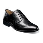 Nunn Bush Slate Men's Wingtip Dress Shoes, Size: 10.5 Wide, Black