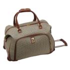 London Fog Cambridge 360 20-inch Wheeled Club Bag, Adult Unisex, Size: 20carryon, Green