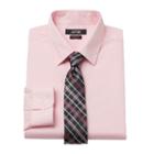 Men's Apt. 9&reg; Slim-fit Dress Shirt & Tie Set, Size: S 32-33, Pink