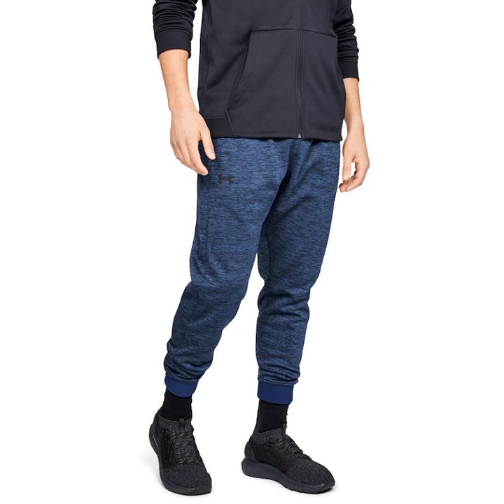 Men's Under Armour Armour Fleece Jogger Pants, Size: Large, Dark Blue