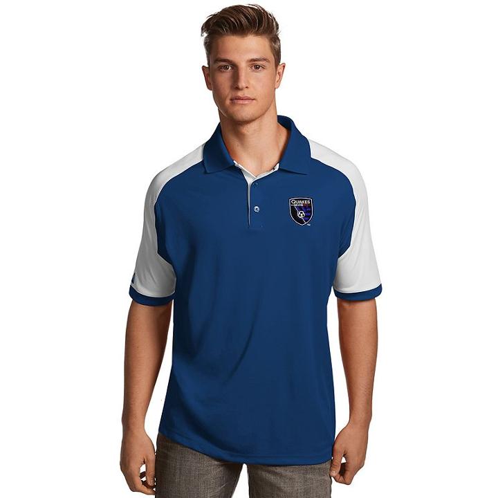 Men's Antigua San Jose Earthquakes Century Polo, Size: Xl, Dark Blue