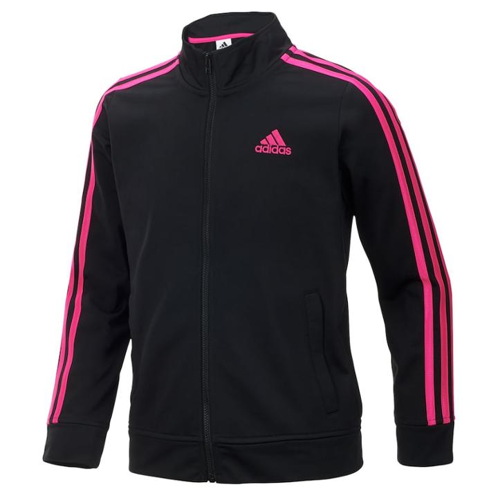 Girls 7-16 Adidas Warm Up Tricot Track Jacket, Size: Medium, Oxford