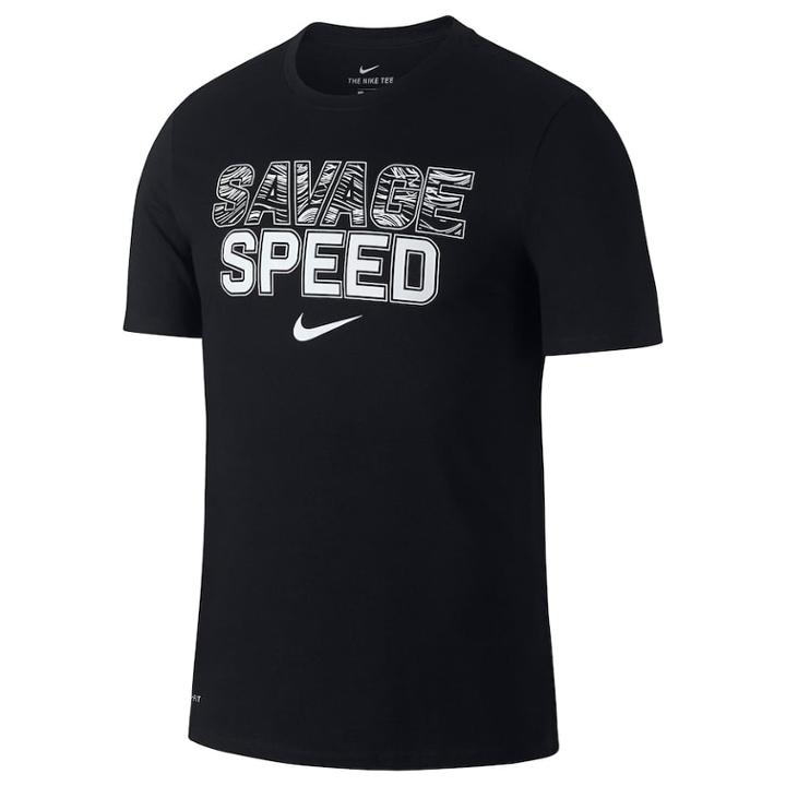 Men's Nike Savage Dry Tee, Size: Large, Grey (charcoal)