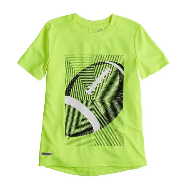 Boys 4-12 Jumping Beans&reg; Metallic Playcool Athletic Tee, Size: 5, Brt Yellow