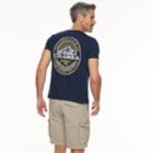 Men's Columbia Nothing Keeps Us From Going Outside Logo Tee, Size: Large, Dark Blue