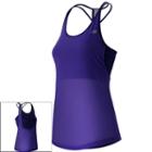 Women's New Balance Nb Ice Hybrid Racerback Running Tank, Size: Xs, Purple Oth