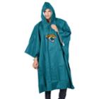 Adult Northwest Jacksonville Jaguars Deluxe Poncho, Adult Unisex, Blue (teal)