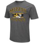 Men's Campus Heritage Missouri Tigers Banner Tee, Size: Xl, Dark Grey