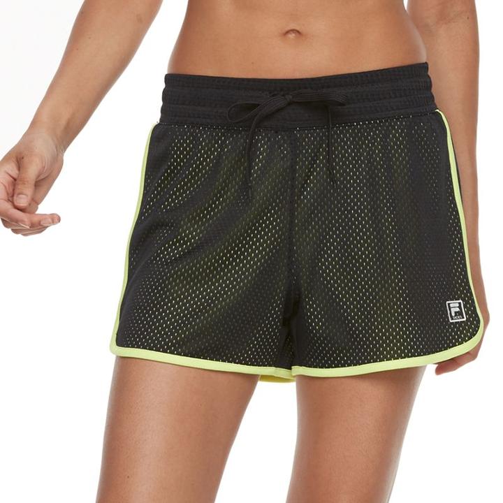 Women's Fila Sport&reg; Academy Mesh Performance Shorts, Size: Medium, Brt Green