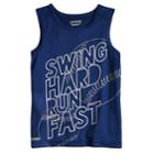 Boys 4-10 Jumping Beans&reg; Active Playcool Muscle Tank Top, Size: 7, Dark Blue