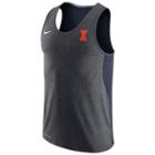 Men's Nike Illinois Fighting Illini Dri-fit Touch Tank Top, Size: Large, Multicolor