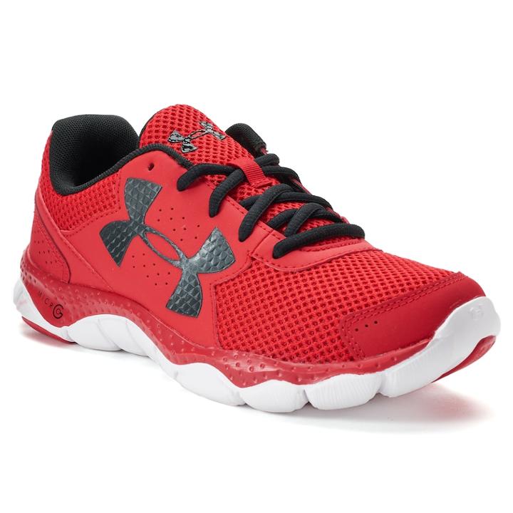 Under Armour Engage Grade School Boys' Running Shoes, Size: 7, Red