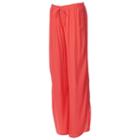 Juniors' Joe B Crochet-trim Gauze Soft Pants, Girl's, Size: Xs, Med Pink
