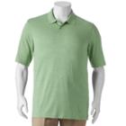 Big & Tall Haggar&reg; Cool 18&reg; Classic-fit Performance Polo, Men's, Size: Xl Tall, Green Oth