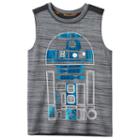 Boys 4-7x Star Wars A Collection For Kohl's R2d2 Metallic Graphic Tank Top, Boy's, Size: 7, Med Grey