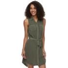 Women's Sonoma Goods For Life&trade; Challis Shirtdress, Size: Xl, Med Green