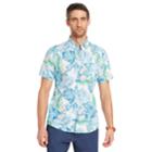 Men's Izod Classic-fit Tropical Button-down Shirt, Size: Large, White