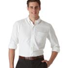Big & Tall Chaps Solid Oxford Casual Button-down Shirt, Men's, Size: Xxl Tall, White