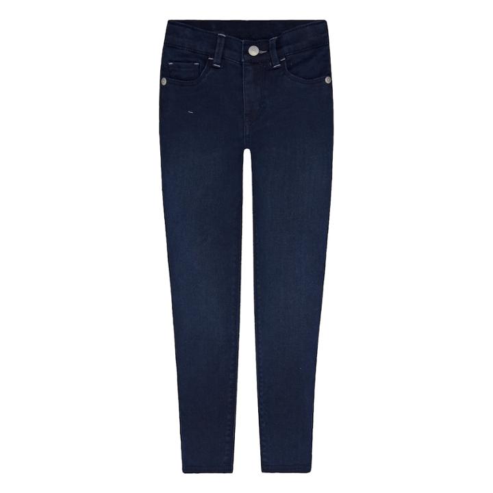 Girls 4-6x Levi's&reg; 710 Super Skinny Fit Embroidered Jeans, Size: 6x, Dark Blue