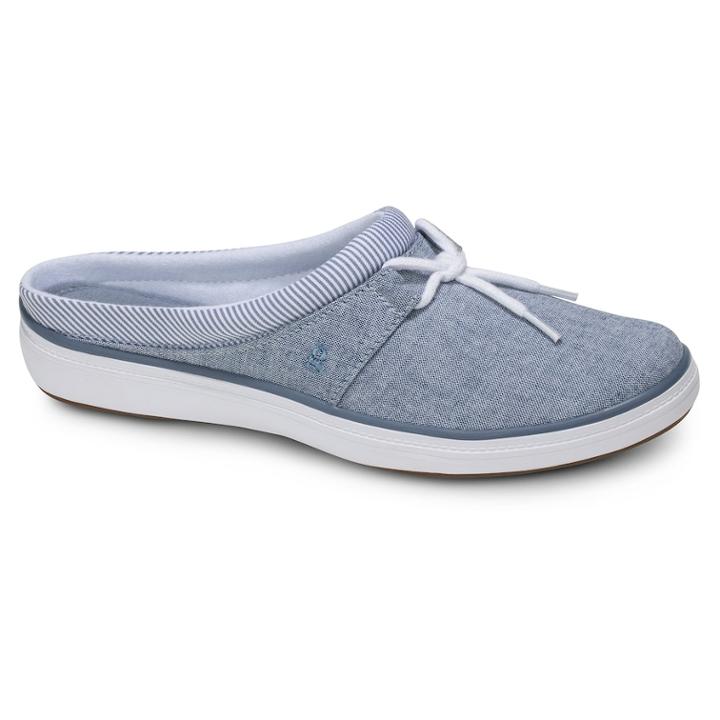 Grasshoppers Janet Women's Mules, Size: Medium (8.5), Blue