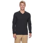 Men's Sonoma Goods For Life&trade; Slim-fit Supersoft V-neck Tee, Size: Small, Black