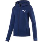 Women's Puma Urban Sports Zip-up Hoodie, Size: Medium, Blue