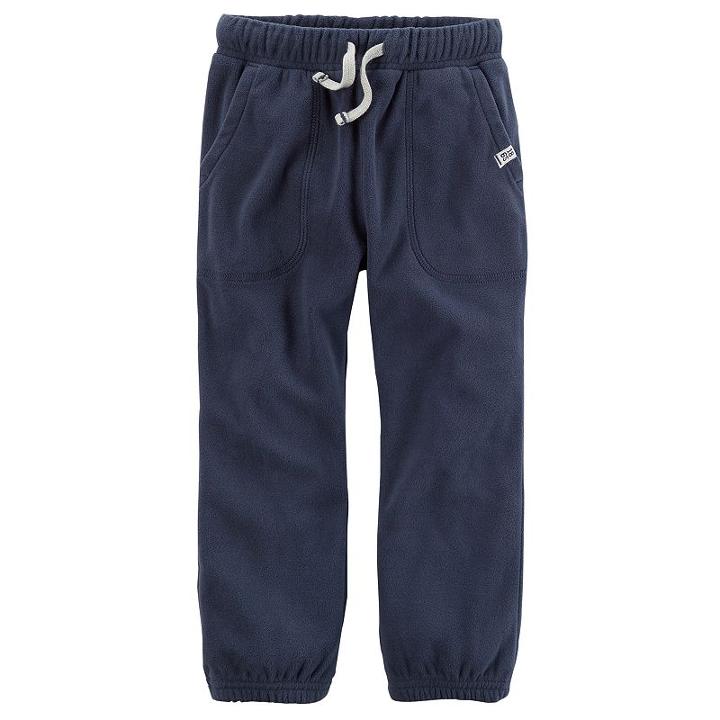 Boys 4-7 Carter's Fleece Pants, Size: 8, Blue