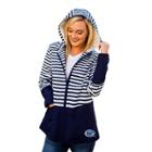 Women's Gameday Couture Penn State Nittany Lions Striped Jacket, Size: Medium, Blue (navy)