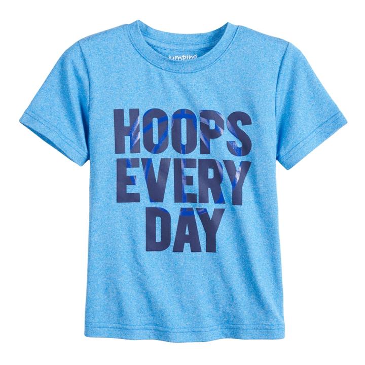 Toddler Boy Jumping Beans&reg; Active Graphic Tee, Size: 3t, Med Blue