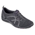 Skechers Relaxed Fit Breathe Easy Fortune-knit Women's Slip-on Shoes, Size: 11, Dark Grey
