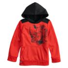 Boys 4-12 Jumping Beans&reg; Geometric Rhino Active Pullover Hoodie, Size: 8, Med Red