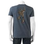 Men's Browning Heathered Logo Tee, Size: Medium, Grey