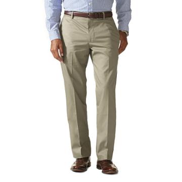 Men's Dockers&reg; Straight-fit Iron-free Stretch Khaki Pants D2, Size: 32x30, Grey Other