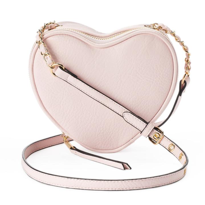 Juicy Couture Romie Heart Crossbody Bag, Women's, Brt Pink
