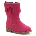 Carter's&reg; Toddler Girls' Fringe Cowboy Boots, Girl's, Size: 5 T, Pink