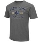 Men's Campus Heritage Notre Dame Fighting Irish Heritage Tee, Size: Small, Dark Blue