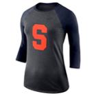 Women's Nike Syracuse Orange Baseball Tee, Size: Large, Grey