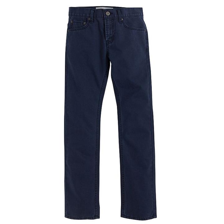 Boys 8-20 Levi's&reg; 511&trade; Slim Twill Pants, Boy's, Size: 12, Blue (navy)